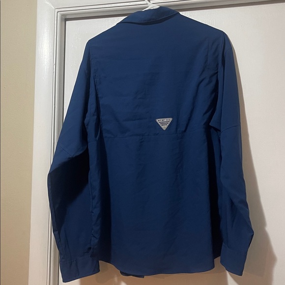 Columbia Men's Navy Shirt size small - Picture 5 of 5